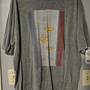 Unbranded Men's New Orleans Flag T-Shirt Size 3xl Short Sleeve